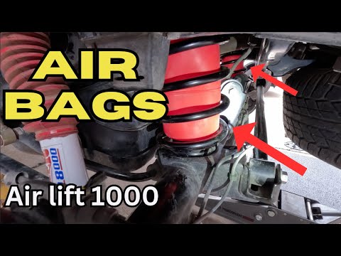 HOW TO INSTALL AIR BAGS ON 2022 TOYOTA 4RUNNER (AIR LIFT 1000) SpinningwrencheswithJ