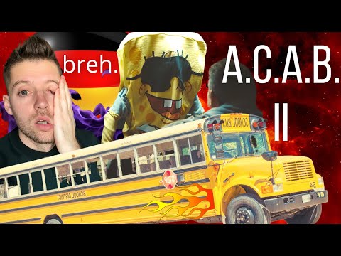 AMERICAN REACTS to SpongeBOZZ - A.C.A.B. ll (Prod. by Digital Drama)