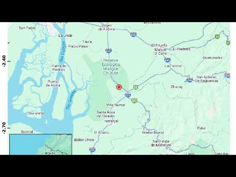 Naranjal, epicentro de una serie de sismos que sacudieron Ecuador // Noticias.lat