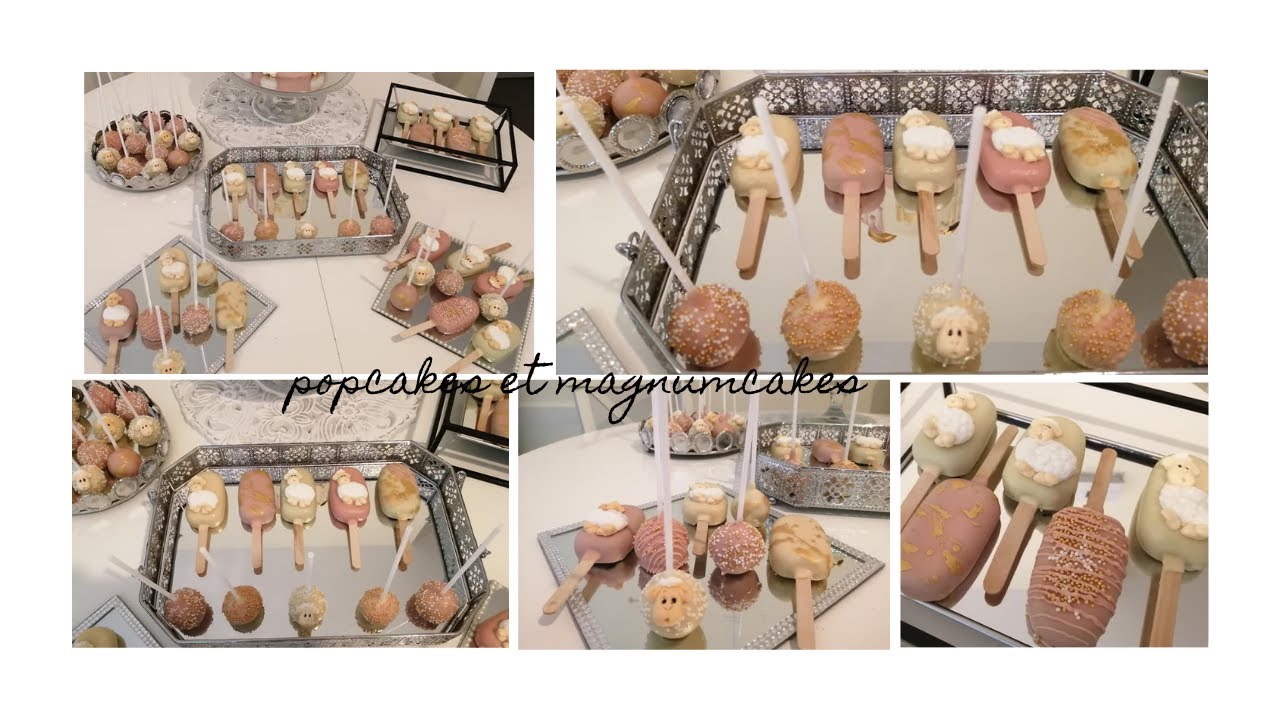 Popcakes et magnum cakes super facile et délicieux 😋👌