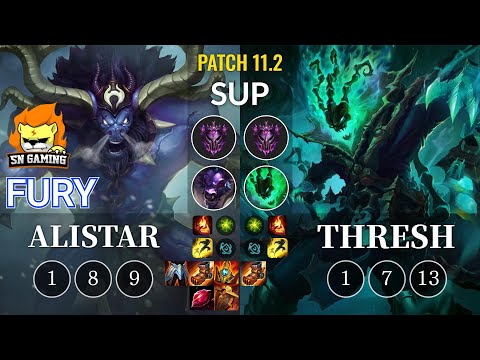 SN Fury Alistar vs Thresh Sup - KR Patch 11.2