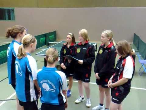 1. TTC Postsportverein Gütersloh Mädchen Verbandsliga Gast TB Burgsteinfurt