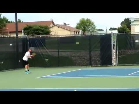 Godfrey F22 Future: Alex Kobelt 2nd serve and a few forehands