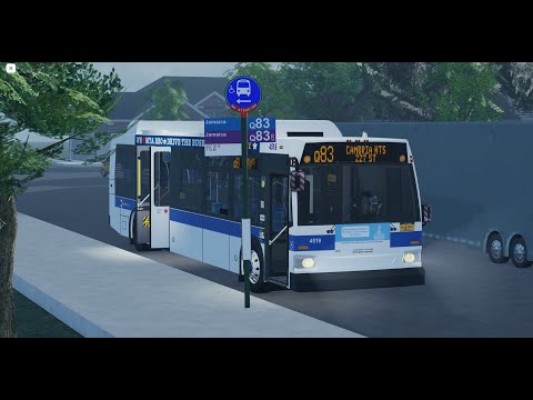 Q83 Bus Map