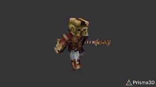 gladiator walk test | minecraft animation