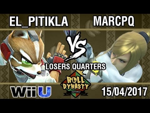 [Roll Dynasty Tournament] Top8 L. Quarters - El_Pitikla (Fox) vs Marcpq (zss)