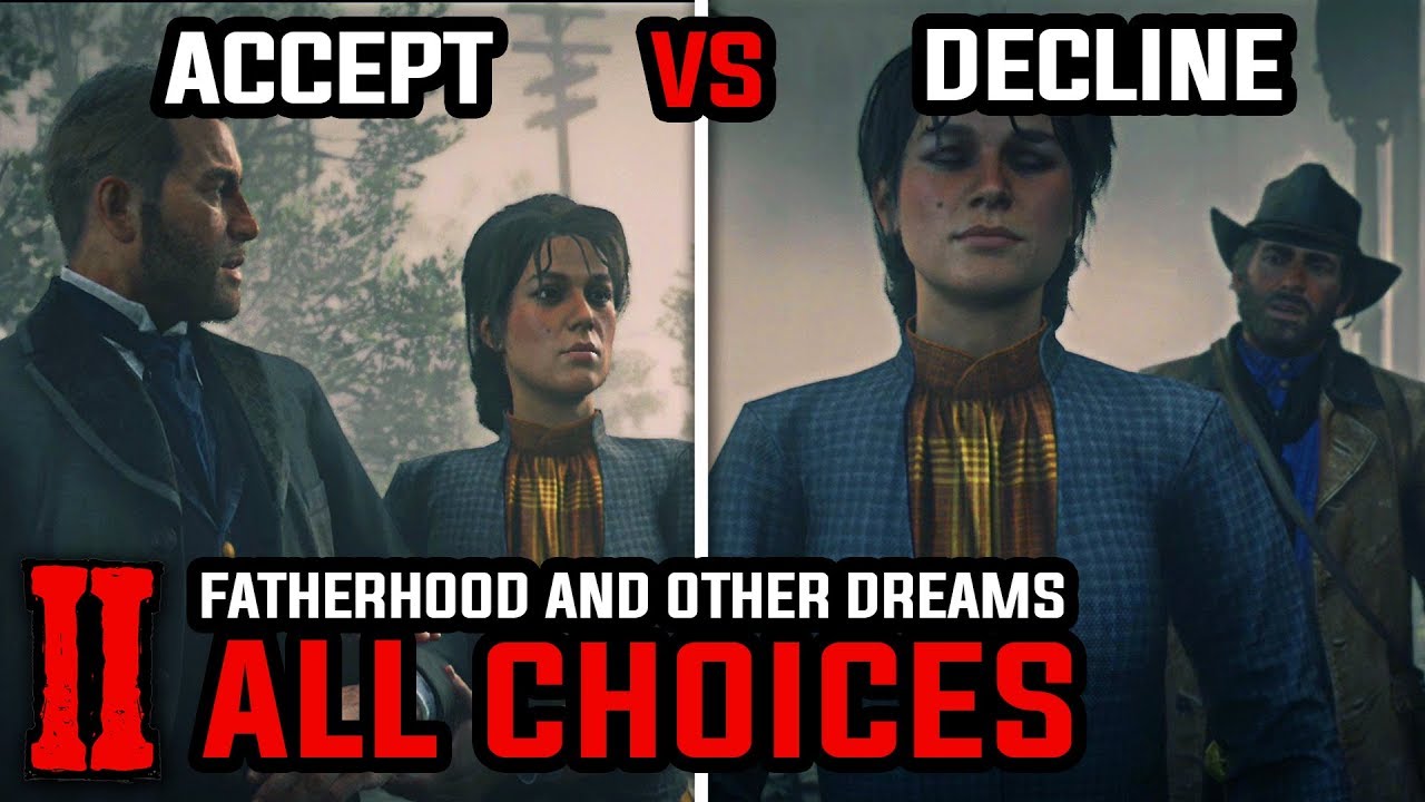 Accept vs Decline Mary's Request to Go on a Date (ALL CHOICES) - Red Dead Redemption 2