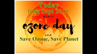 World Ozone Day 2018 l Whatsapp Status l International Ozone Day 2018