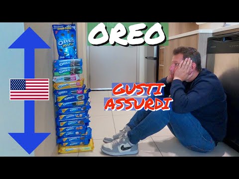 All the Crazy OREOs I've Found in AMERICA - (American Food Tasting)
