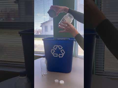 Confused about recycling lids? Take 'em off cartons & glass, but keep 'em on plastic bottles & tubs!