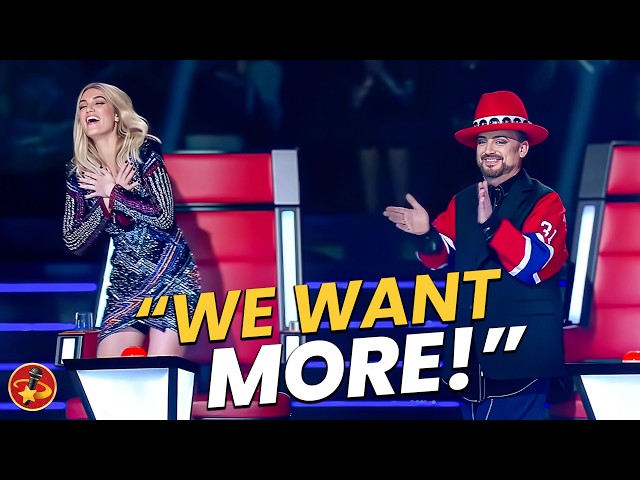 ENCORE! Sensational Blind Auditions Coaches Didn't Want to END on The Voice 👏 SDDEFAULT Thumbnail