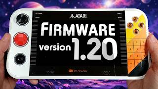 NEW Atari Gamestation Go Firmware 1.20 | What's CHANGED?