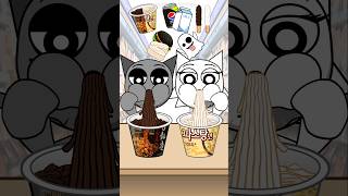 Download lagu Sprunki Black and White Mukbang mp3