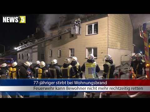 31.03.2017 (HO) Tödlicher Leichtsinn: Mann rennt in brennendes Haus zurück und stirbt