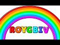 COLORS Of The Rainbow For Kids With ROYGBIV Super Easy Color Learning
