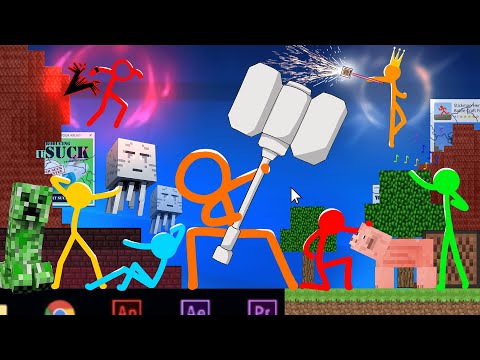 ACTUAL SHORTS - Animation Vs Minecraft Compilation | AvG Reacts