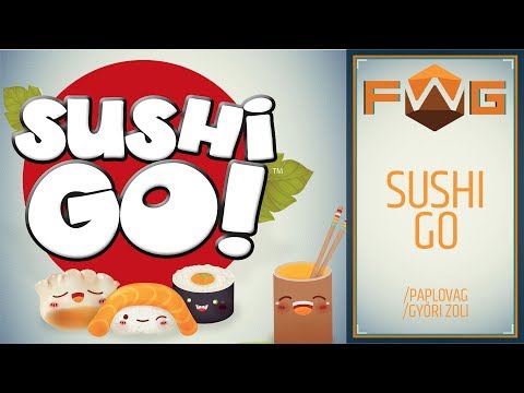 Sushi GO  | Hogy lehet ennyire stresszes egy partyjáték? (Paplovag, Győri Zoli) - Fun With Geeks