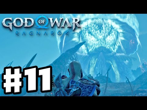 God of War Ragnarok - Gameplay Walkthrough Part 11 - Hafgufa the Giant Jellyfish