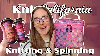 New Design, WIP Update & Spinning - Knit California Podcast