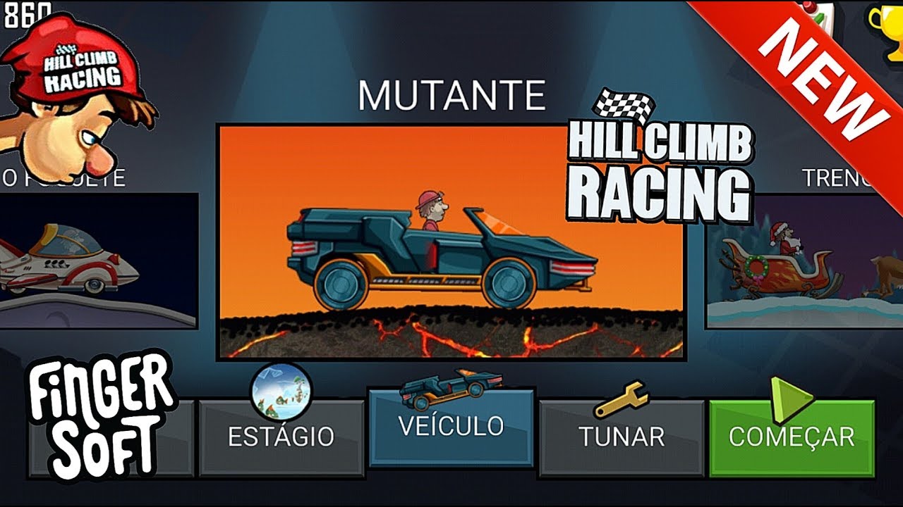 ATUALIZAÇÃO 1.45.1 - NOVO VEÍCULO ( Mutante ) | Hill Climb Racing