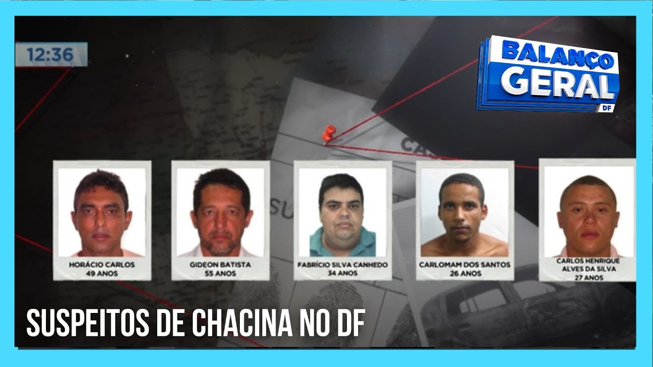 Polícia investiga papel de cada suspeito na execução das dez pessoas da mesma família no DF
