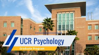 UCR Psychology Graduate Program