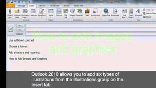 Creating Accessible Microsoft Outlook 2010 Emails