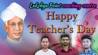 Teacher's day Special GIF of Lakshya Point coaching centre