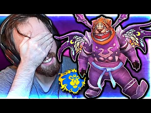 BACK TO NA! Asmongold NEW Transmog Competition | ft. Tiger Panda (Alliance)