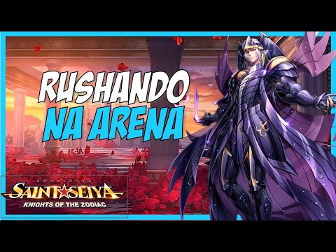SUBINDO DE RANKING NA ARENA, USANDO SÓ COMP FORA DE META - SAINT SEIYA AWAKENING