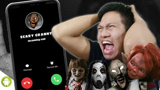 Download lagu GRANNY, SLENDRINA, ANNABELE, CHUCKY CALLED!!! Horror Call [INDO SUB] ~He Gets Angry When He's Rej... mp3