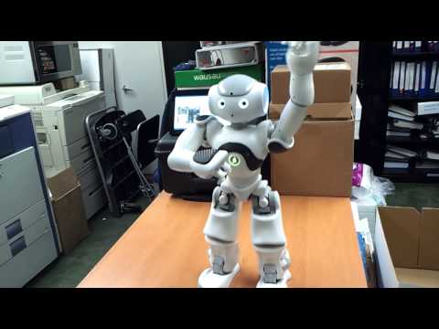 Aldebaran Robotics Nao Robot j2 Gangnam Style Dance (강남스타일) - PSY