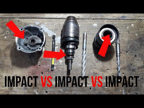 Impact Driver VS Impact Wrench VS Impact Drill VS Rotary Hammer Drill | How Does Each One Impact???
