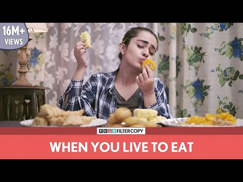 FilterCopy | Gobble | When You Live To Eat | Ft. Apoorva Arora and Madhu Gudi