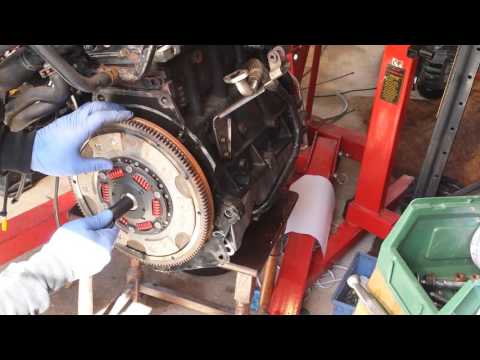 Audi TT 225 clutch installation single mass flywheel APX bam