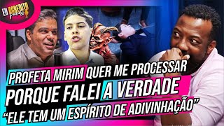 PASTOR CARLOS EDUARDO EXPÕE POLÊMICA COM PROFETA MIRIM MIGUEL OLIVEIRA; "AMEAÇOU COM PROCESSO"
