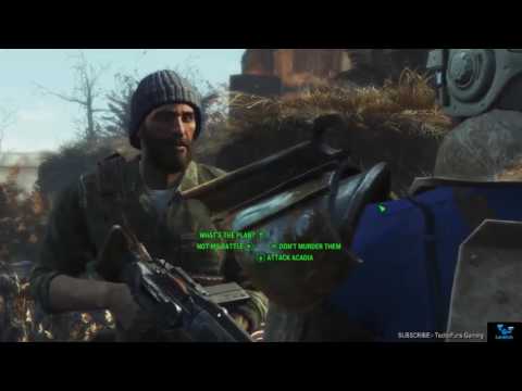 Fallout 4 Far Harbor DLC - Acadia Ending (Worst Ending)