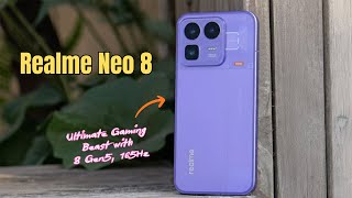 🔥 Realme Neo 8 In-Depth Review | 165Hz Gaming Beast, 8000mAh Battery & Flagship Features! | Price UK