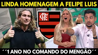 LINDA HOMENAGEM A FELIPE LUIS! 1 ANO NA FRENTE DO MENGÃO! NOTICIAS DO FLAMENGO