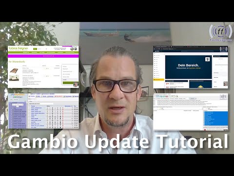 Gambio Update Tutorial