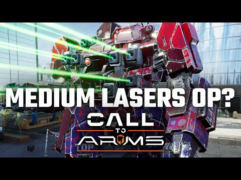 The Medium Laser Cutter - Call to Arms DLC for Mechwarrior 5: Mercenaries Episode 12