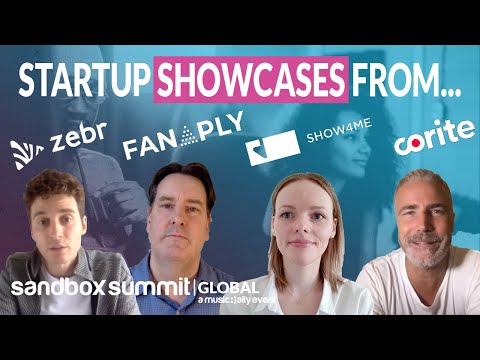 Startup Showcase - Artist Tools/Services:: Sandbox Summit Global 2020