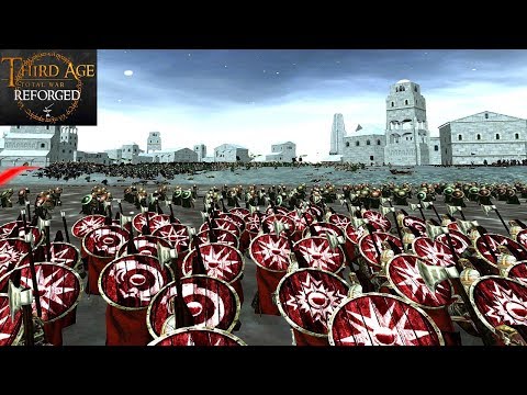 GRAND SIEGE OF CAIR ANDROS (Siege Battle) - Third Age: Total War (Reforged)