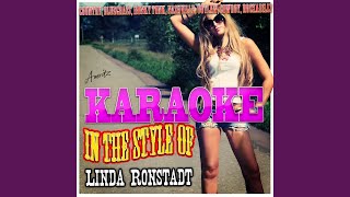 Straighten Up and Fly Right (In the Style of Linda Ronstadt) (Karaoke Version)