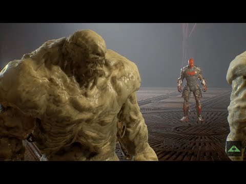 Gotham Knights - Red Hood vs Clayface