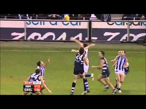 AFL 2008 Round 11 - North Melbourne vs Geelong last 5 minutes
