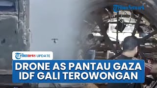 Rangkuman Israel-Hamas: Israel Gali Terowongan di Bawah Tanah, AS Terbangkan Drone Pantau Gaza
