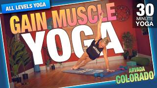 45 Minutes to Lose Weight & Gain Muscle - a Yoga Class with Five Parks Yoga & Erin Sampson