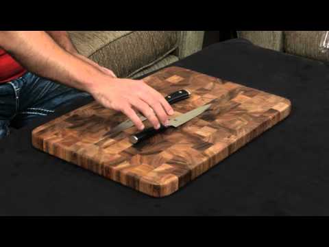 Wusthof Ikon vs. Shun Classic — Utility Knife.