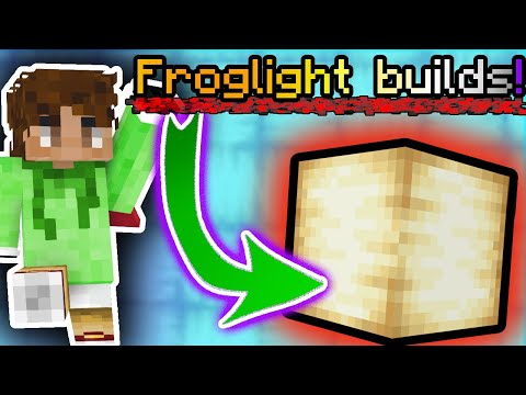 5 Froglight Builds in Minecraft 1.19